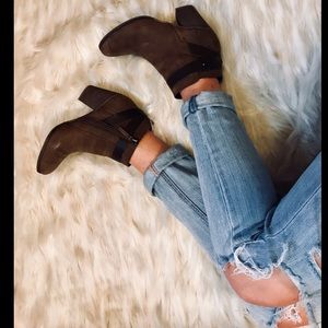 Franco Sarto Heeled Booties